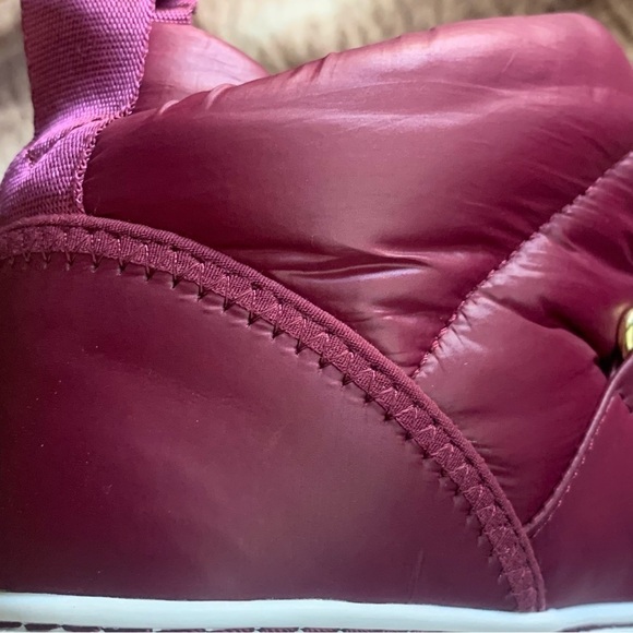 Michael Kors Stirling Embellished Quilted Recycled Polyester High-Top Sneaker - Picture 10 of 13